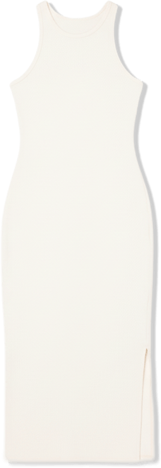 Women's Emilia High Neck Slit Midi Dress