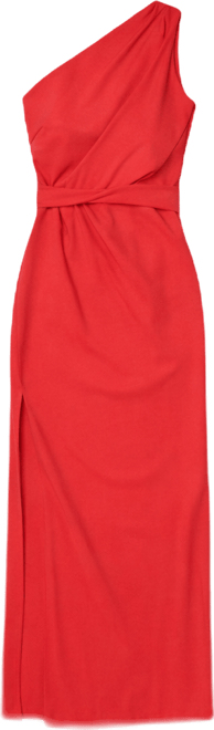 nadia one shoulder satin maxi dress Amazon.com: Petal & Pup Nadia One Shoulder Maxi Dress
