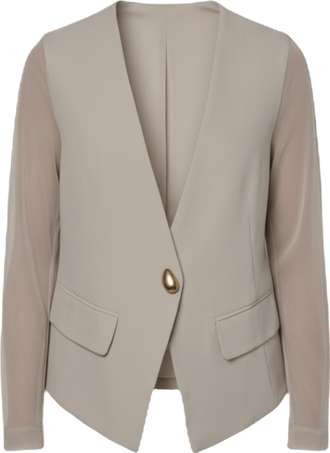Women's One-Button Jacket