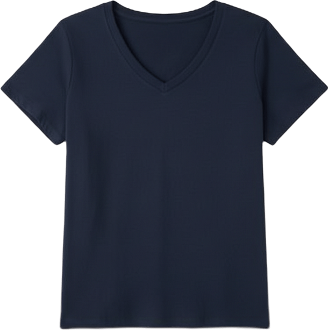 Women's Organic Cotton Essential V-Neck Tee
