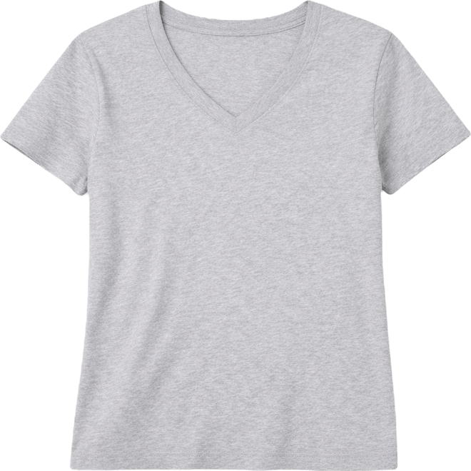 Women's Organic Cotton Essential V-Neck Tee