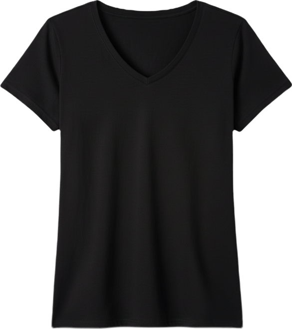 Women's Organic Cotton Essential V-Neck Tee