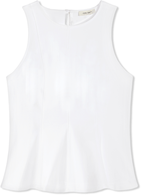 Women's Sleeveless Princess Seam Ponte Top, Macy's Exclusive