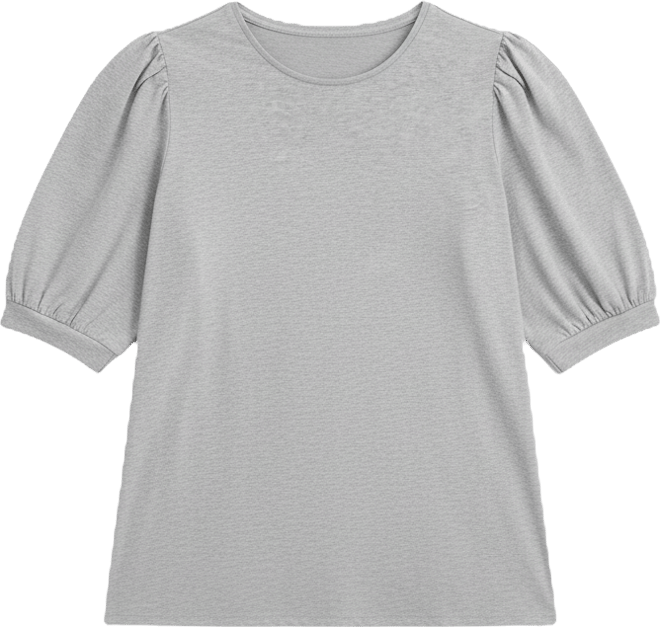 Trendy Plus Size Puff Sleeve Top, Macy's Exclusive