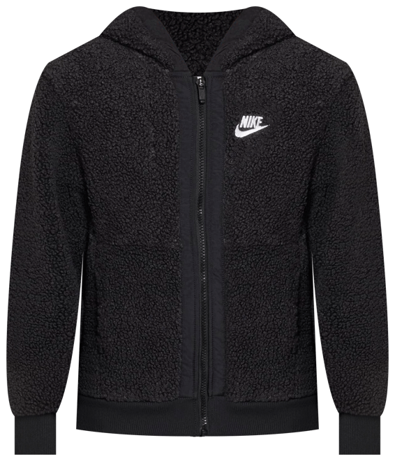 Nike Sportswear Club Fleece Older Kids' Full-Zip Winterized Hoodie