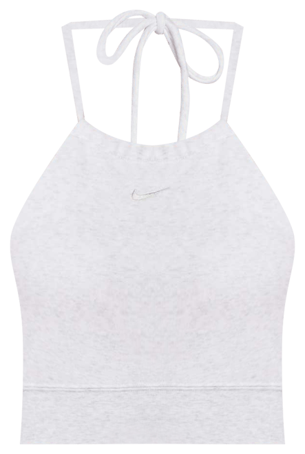 ナイキ スポーツウェア チル テリー ウィメンズ スリム クロップド フレンチテリー ホルタートップ