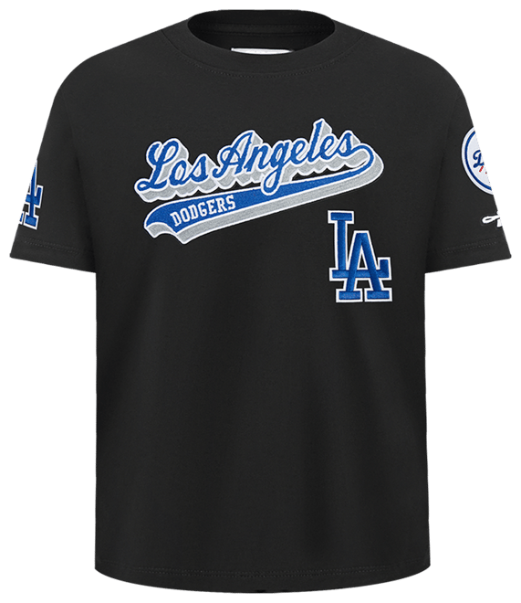 Pro Standard LA Dodgers Script T-Shirt - Boys' Grade School | Kids