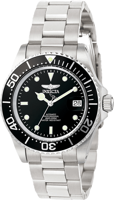 Invicta Men's 8926OB Pro Diver Automatic 3 Hand Black Dial Watch