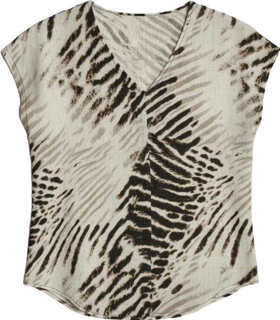 Women's V-Neck Sleeveless Top