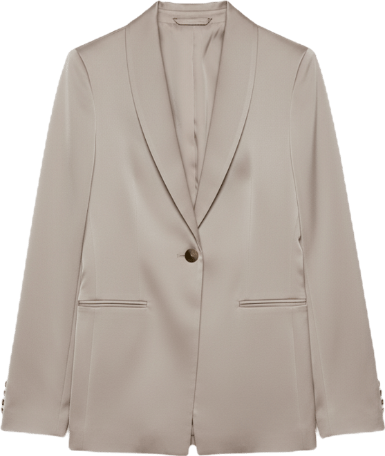 Women's One-Button Blazer