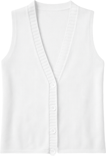 Women's V-Neck Sleeveless Vest, Regular & Plus Size
