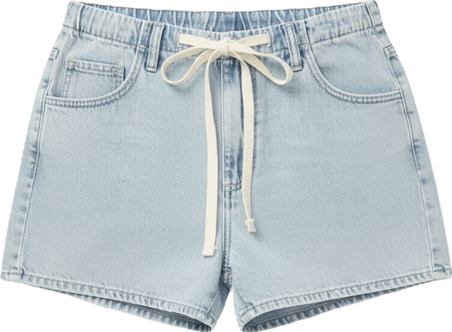 Women's Mid Rise Drawstring Shorts