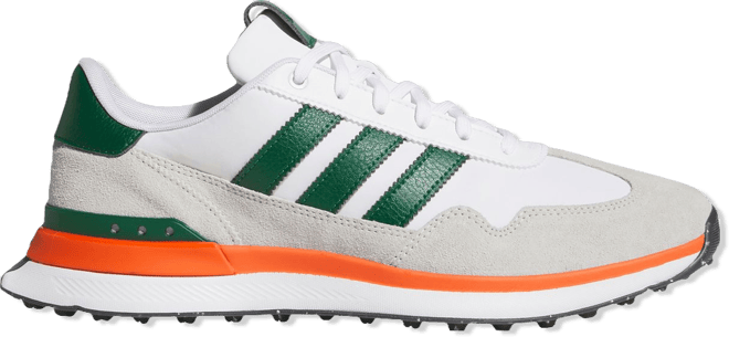 adidas gazelle silver green womens MIAMI HURRICANES ORIGINALS LONG SLEEVE POLO SHIRT – Active Athlete 88 main image 0