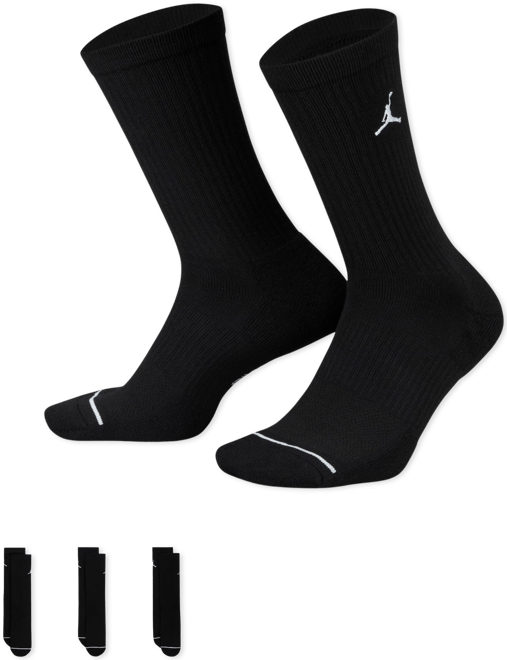 Jordan Chaussettes mi-mollet Everyday (3 paires)