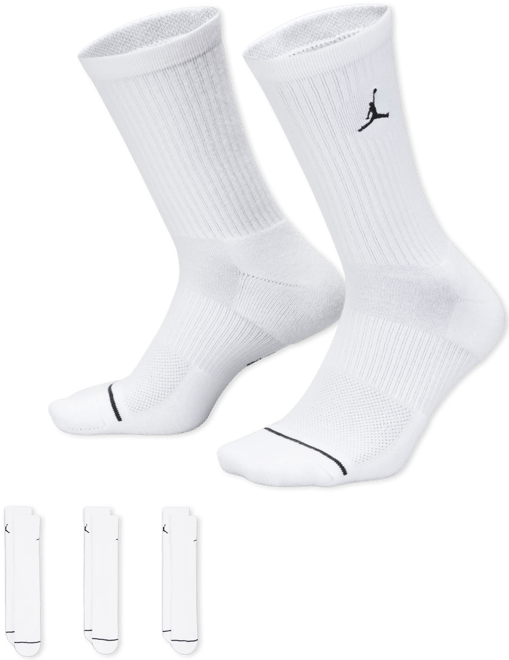 Jordan Everyday Crew Socks (3 pairs)