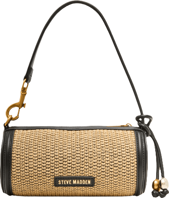 Bpriya-s Raffia Barrel Bag