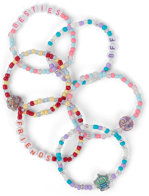 Girls Toy Story Beaded Bracelet 6-Pack - MULTI | The Children's Place