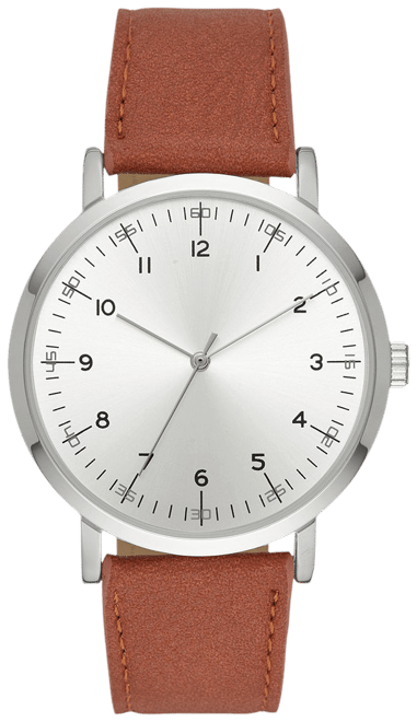 Mens Brown Strap Watch Fmdjo146