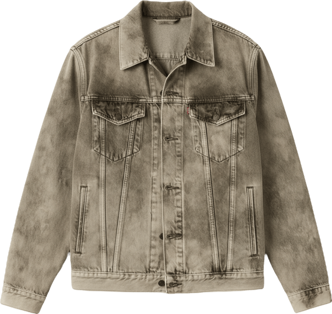 Premium Men's Relaxed-Fit Trucker Jacket