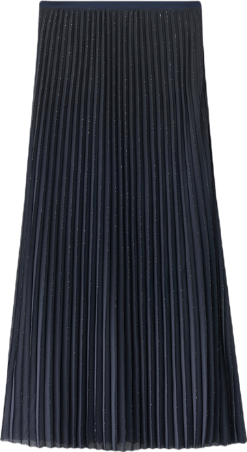 Women's Pleated Flared Skirt