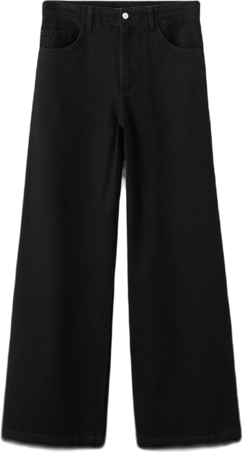 Women's Wide Leg Mid-Rise Jeans