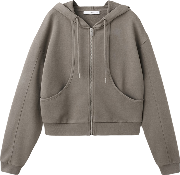 Women's Contrast Seam Hoodie