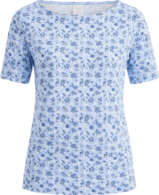 Petite Elbow-Sleeve Boat Neck Top, Macy's Exclusive