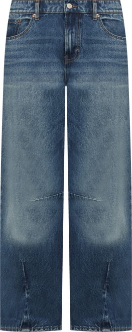 Women's Barrel Wide Leg Jeans