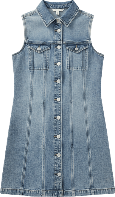 90s jean dress 90s Blue Denim Dress main image 1