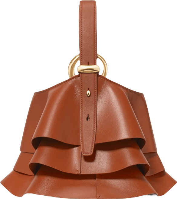 kate spade new york Halo Small Pleated Wave Leather Crossbody Bag