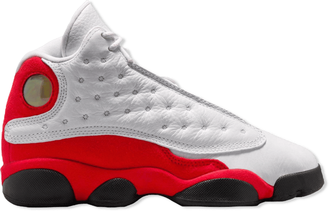 Air Jordan Kids' Grade School 13 Retro 'White and University Red