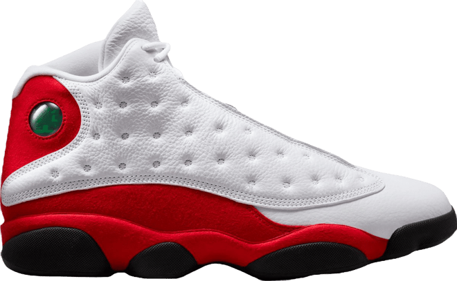 Air Jordan 13 ホワイト/レッド シューズ Air Jordan 13 Retro 'White and University Red' Basketball Shoes