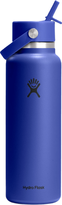 Hydro Flask 40 oz. Wide Mouth Bottle with Flex Straw Cap - Color Match