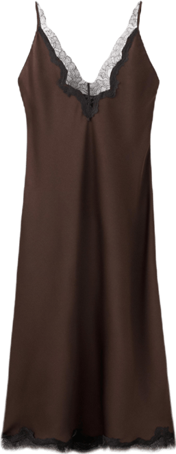 Mango Women's Satin Camisole Dress - Macy's