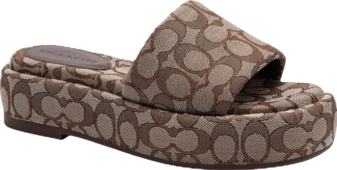 Women's Sculpted C Platform Slide Sandals