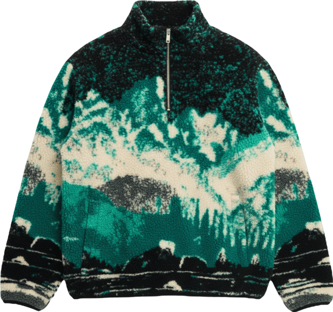 Men's Teddy Quarter-Zip Sweater