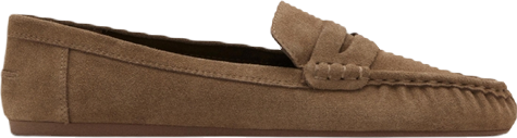 Women's Suede Penny Loafers