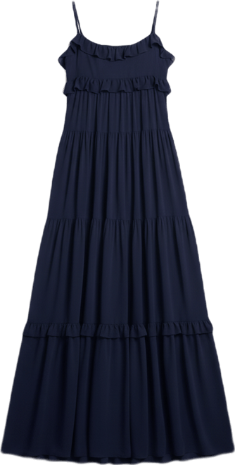 Women's Sleeveless Tiered Maxi Dress