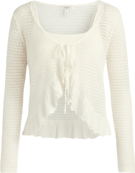 Women's Tie-Front Cardigan