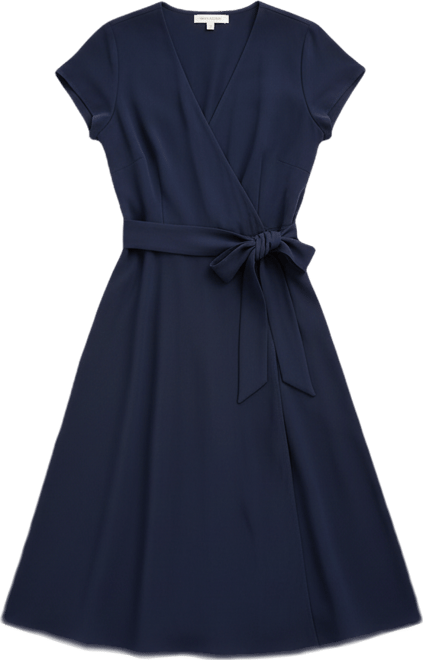 Women's V-Neck A-Line Dress