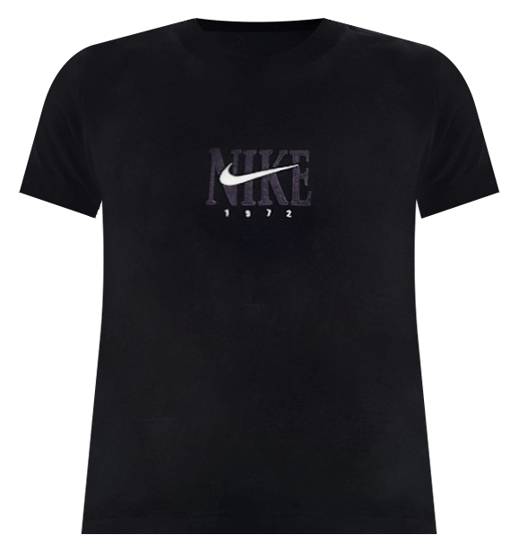 Nike Sportswear T-shirt slim à manches courtes et motif pour femme