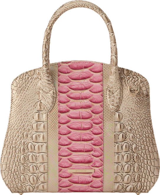 BRAHMIN Resort Collection Multi Rosetta Satchel Bag | Dillard's