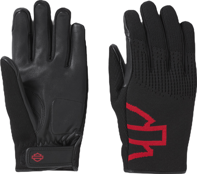 Men's H-D Dyna Knit Riding Gloves | Harley-Davidson USA
