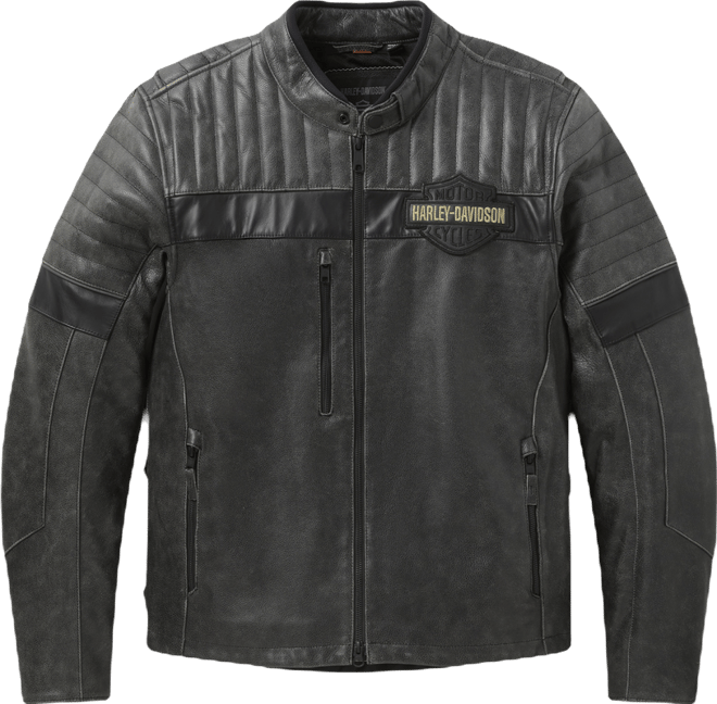 Men's H-D Passing Link III Leather Jacket | Harley-Davidson USA