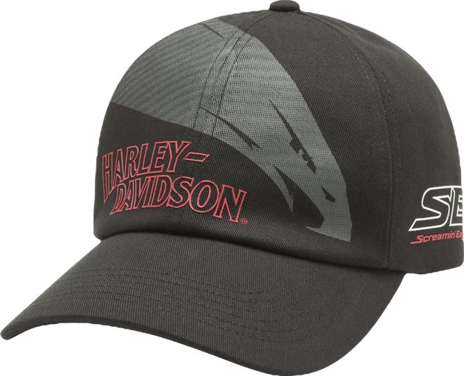 Men's Screamin' Eagle Softail Stretch Fit Cap | Harley-Davidson USA