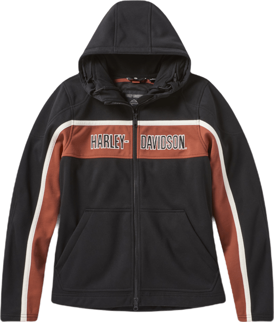 Women's H-D Trenton Deflector 2.0 Hooded Riding Fleece | Harley