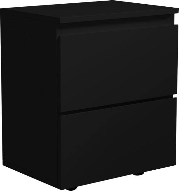 2-Drawer Nightstand, Bedside Table,Bedroom Dresser Chest