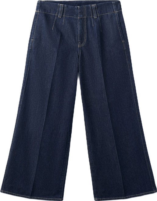 Women's Wide Leg Mid-Rise Jeans