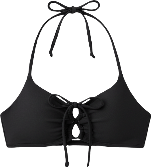 CALIA Women's Swim Lace Front Bikini Top