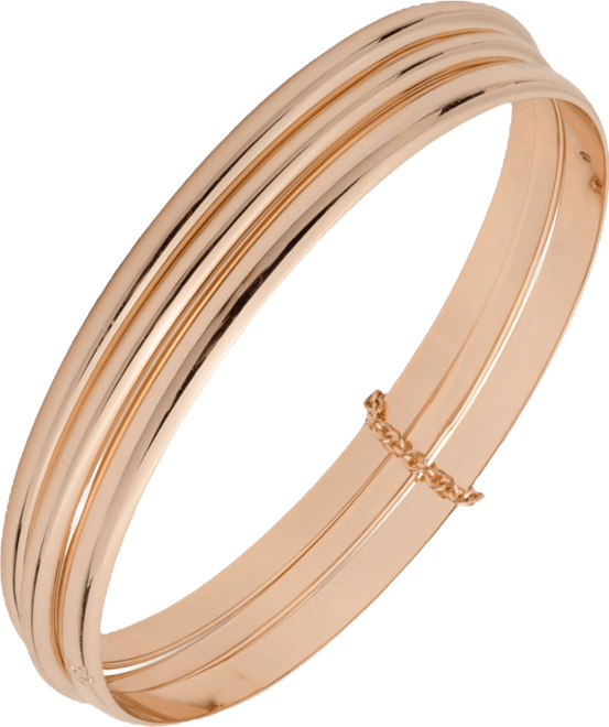 Ralph Lauren Lauren Triple Stack Logo Bangle Bracelet